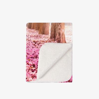 The Range Pink Flower Tree Tunnel Blanket - Pink