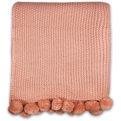 The Range Throw (Pom Pom) - Shruti (pink) - Pink