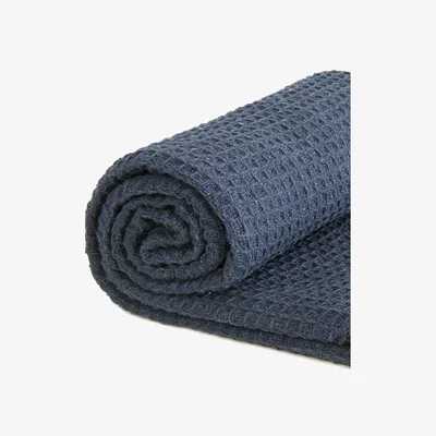 The Range Honeycomb Throw Over Blanket - Navy