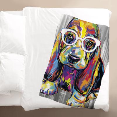 The Range PD Moreno Joshua the Basset Hound Blanket