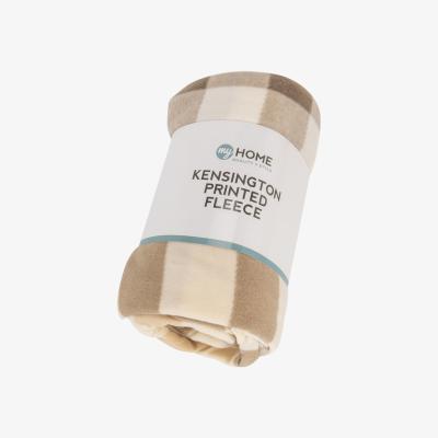 The Range Inthehome Kensington Printed Fleece - Cream / 180cm