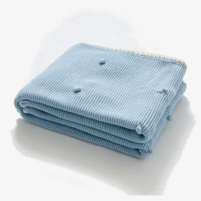 The Range Children's OEKO-TEX certified Throw - Blue