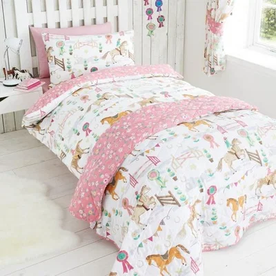 The Range Horseshow Throw - Pink