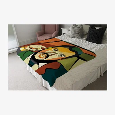 The Range Cubism Art Style Politician Designer Blanket - Orange