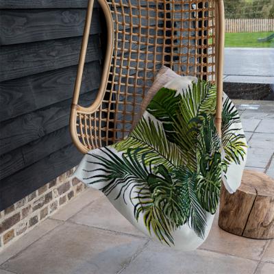The Range Green Tropical Foliage Blanket - Green