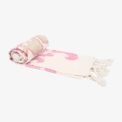 The Range Theodora Tassel Throw - Cream