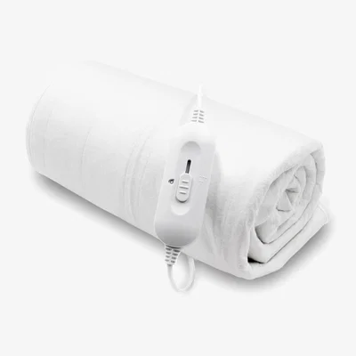The Range Electric Fitted Blanket 3 Heat Control Settings - White / King