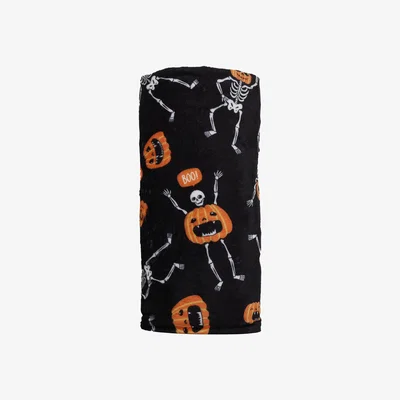 The Range Skeletons Fleece Throw - Black
