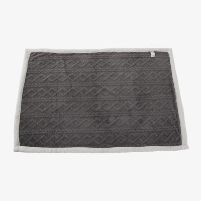 The Range Taffia Double-Sided Sherpa Blanket - Dark Grey