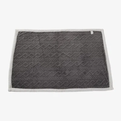 The Range Taffia Double-Sided Sherpa Blanket - Dark Grey