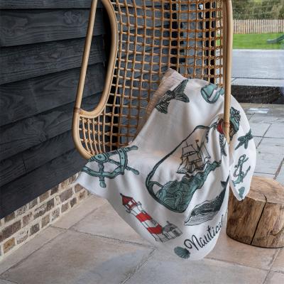 The Range Nauticle Items Blanket - Blue