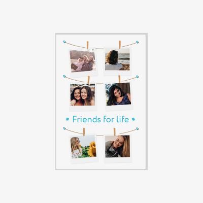 The Range Friends Polaroid Photo Blanket