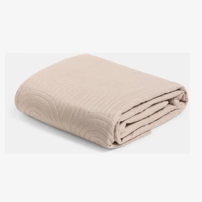 The Range OHS Arches Quilted Throw - Natural
