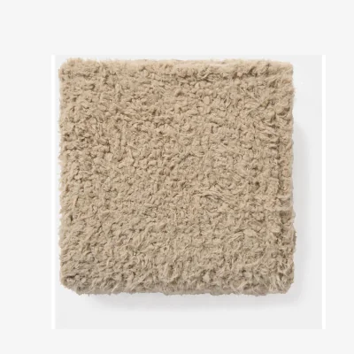 The Range OHS Sofia Faux Fur Throw - Mink