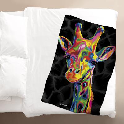 The Range PD Moreno Sebastian the Giraffe Blanket