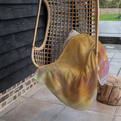 The Range Big Ben Yellow Mist Blanket - Orange