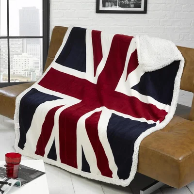 The Range Union Jack Throw - Red