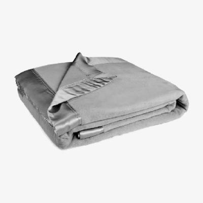 The Range Pure Mulberry Soft Silk Blanket - Grey