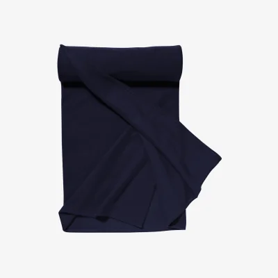 The Range SOLS Plaid Pill Resistant Fleece Blanket - French Navy