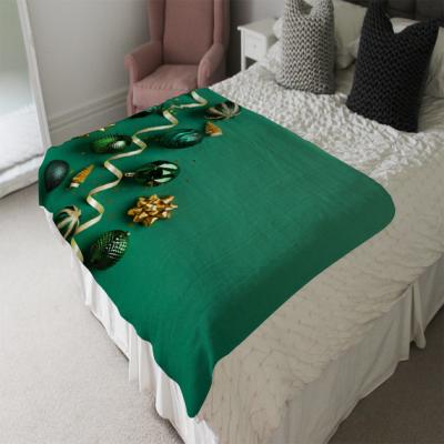 The Range Christmas Greetings Soft Blanket - White