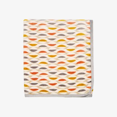 The Rug Seller Cassia Grove Fleece Throw by Helena Springfield in Cinnamon