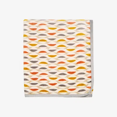 The Rug Seller Cassia Grove Fleece Throw by Helena Springfield in Cinnamon