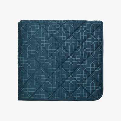 The Rug Seller Tulipomania Designer Throw By Sanderson in Ink