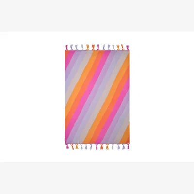 Sofa.com Olivia Rubin Prism Stripe Throw - sofa.com