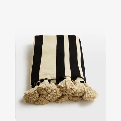Soho Home Vicky Blanket, Black