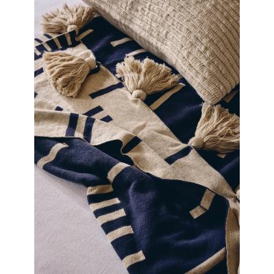 Soho Home Ezra Throw, Midnight