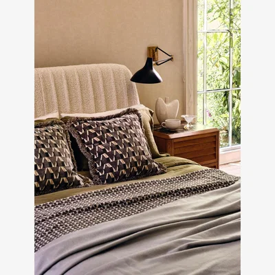 Soho Home Phoebe Blanket, Sage