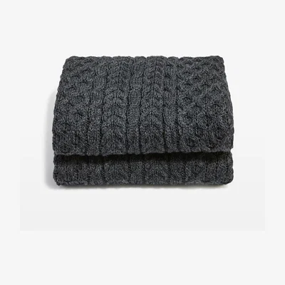 Soho Home Fionn Throw Small, Grey