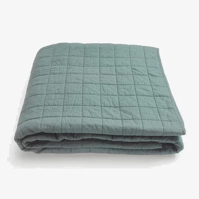 Soho Home Lynsey Bedspread Sage, 240 x 260cm