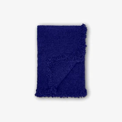 Tom Dixon Tom Dixon - HACK Boucle Throw Electric Blue 350x200cm