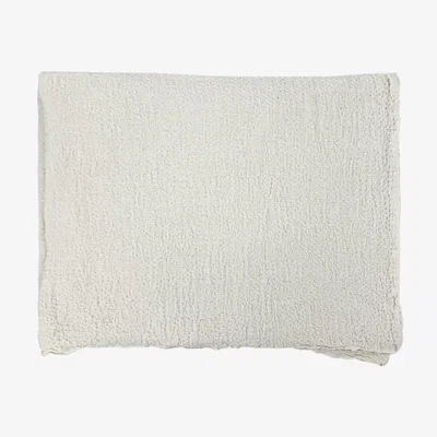 Tobias Oliver de Le Cuona | Textured Waffle Linen Bed Spread Cream
