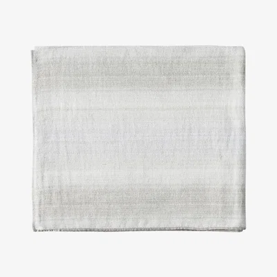 Tobias Oliver de Le Cuona | Linen Boucle Throw With Trim Mist