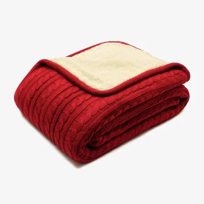Tobias Oliver Nobilis | Irlande Throw | Rouge
