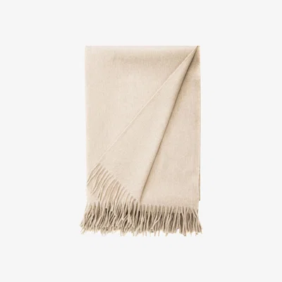 Tobias Oliver Begg X Co I Lambswool Angora Throw Mushroom