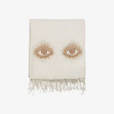 Tobias Oliver Jonathan Adler I Muse Eyes Embellished Throw