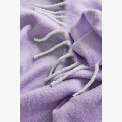 Urban Outfitters Lilac Cosy Throw - Purple ALL at Urban Outfitters