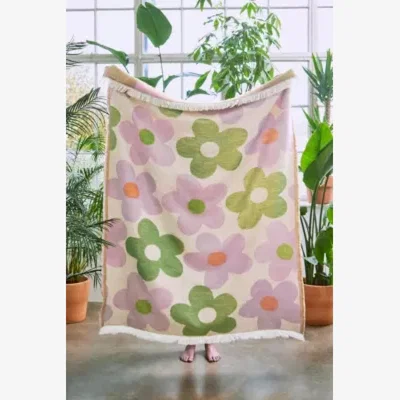 Urban Outfitters Urban Outfitters Retro Daisy Throw ALL