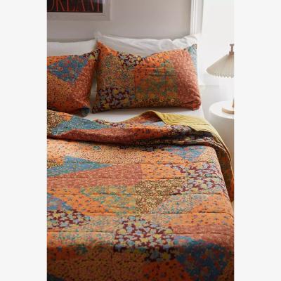 Urban Outfitters Urban Outfitters Bonnie Floral Patchwork Quilt 218cm x 218cm