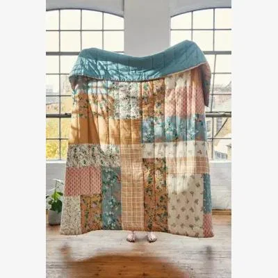 Urban Outfitters Sophia Patchwork Quilt 218cm x 218cm at Urban Outfitters