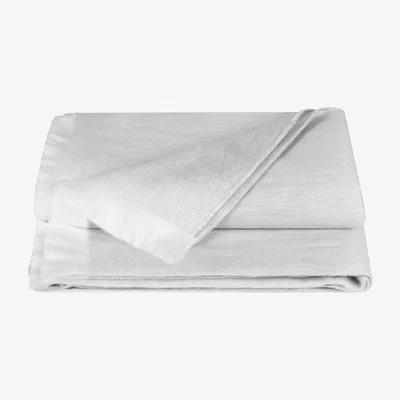 Wolf & Badger Plaid/Throw Light Grey - Alpaca Wool Alpaca Loca