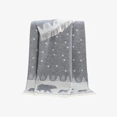 Wolf & Badger Grey Moon Throw J. j.textile