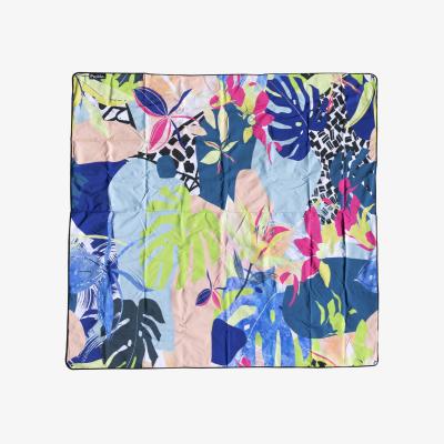 Wolf & Badger Blue Picnic Mat Tiger Lily | Pickle Picnics