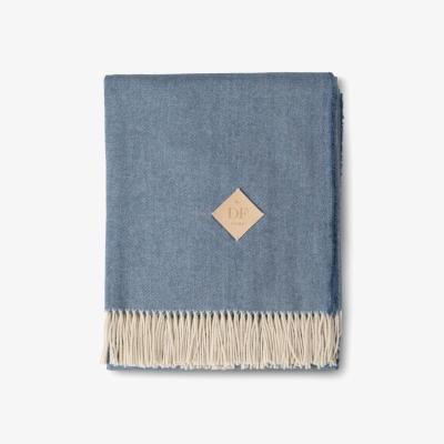 Wolf & Badger Kashwool Blue Sky Throw + Gift Wrapping | Decoflux Home