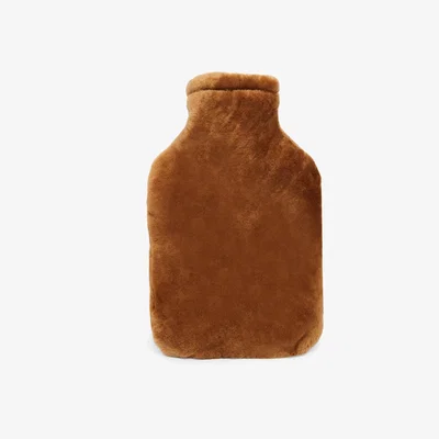 Wolf & Badger Neutrals Teddy Hot Water Bottle One Size Mamu Studios