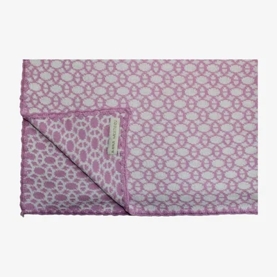 Wolf & Badger Baby Blanket - Candy Pink One Size Maria Aristidou