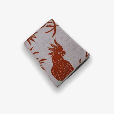 Wolf & Badger Yellow / Orange Blankets - Hello Cocky - Bronze - X-Small Otto & Spike